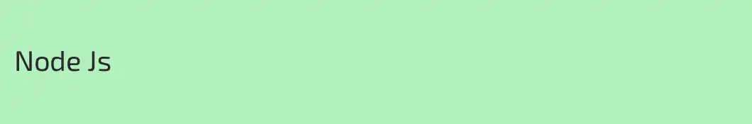 Node Js